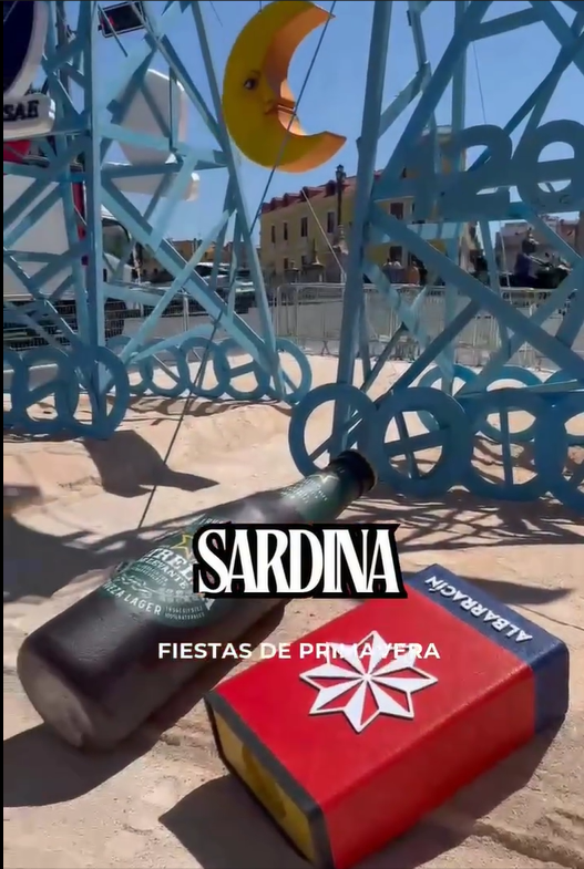 Juan José ALBARRACIN con el Entierro de la Sardina de Murcia 2025